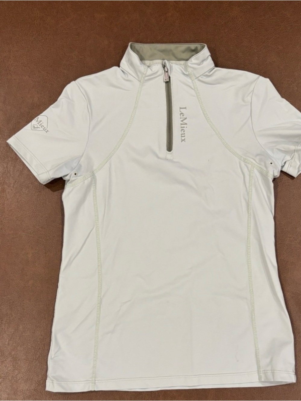 !!DISCONTINUED!! LeMieux 11-12 Young Rider Classique Short Sleeve
Pistachio